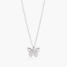 Carica l&#39;immagine nel visualizzatore di Gallery, Collana da donna con farfalla in zirconi SPRING LIFE Mabina 553707
