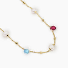 Carica l&#39;immagine nel visualizzatore di Gallery, Collana da donna con glass multicolor BEAUTY CODE Mabina 553713
