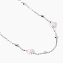 Carica l&#39;immagine nel visualizzatore di Gallery, Collana da donna in argento con perle conchiglia Duchessa Mabina 553732
