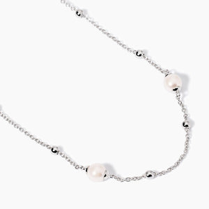 Collana da donna in argento con perle conchiglia Duchessa Mabina 553732