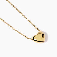 Carica l&#39;immagine nel visualizzatore di Gallery, Collana da donna in argento placcato oro con cuore Feeling Mabina 553741
