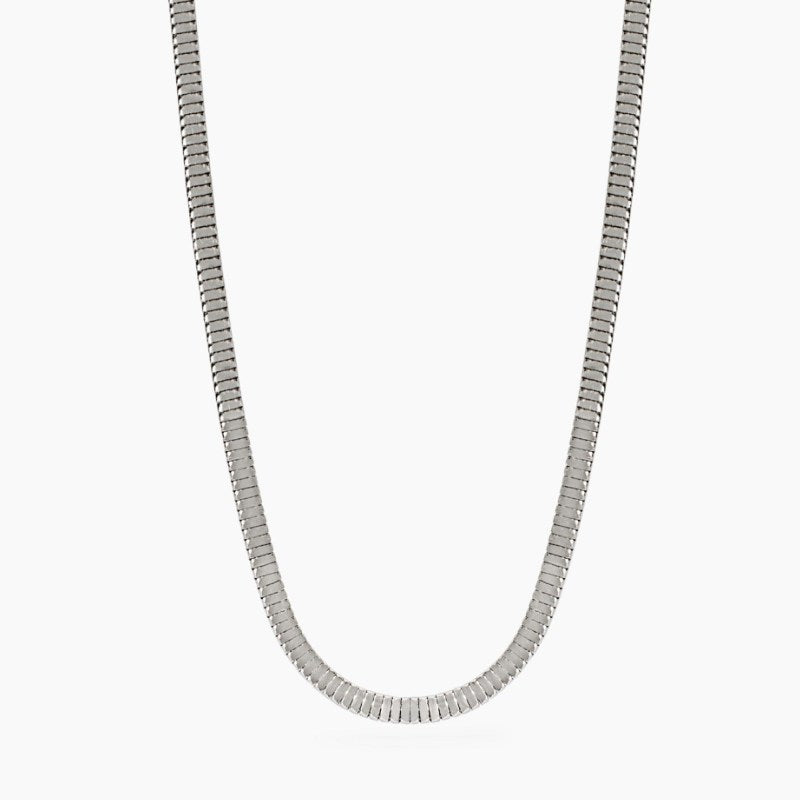 Collana da uomo in argento con catena snake Mabina 553768