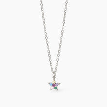 Load image into Gallery viewer, Collana da bimba con stella multicolore Étoile Mabina 553770
