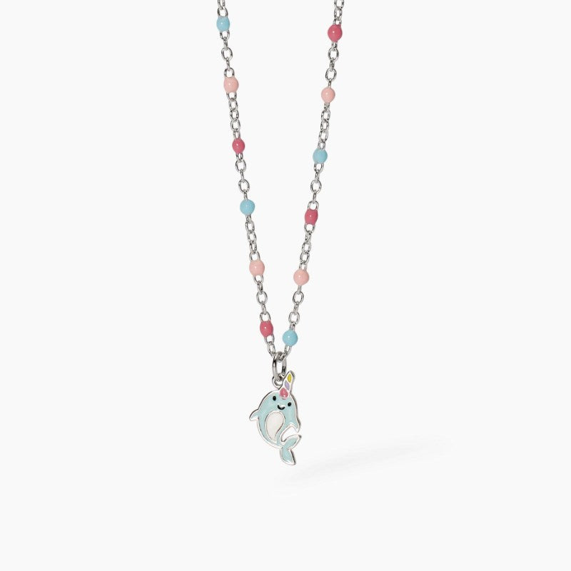 collana bimba multicolor da bambina Delfina 553771