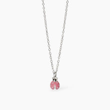 Load image into Gallery viewer, Collana da bambina con ciondolo coccinella Fortunella Mabina 553773

