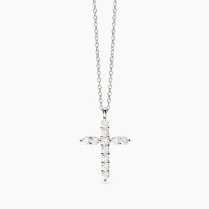 Collana da donna con pendente croce in zirconi Divina Mabina 553789