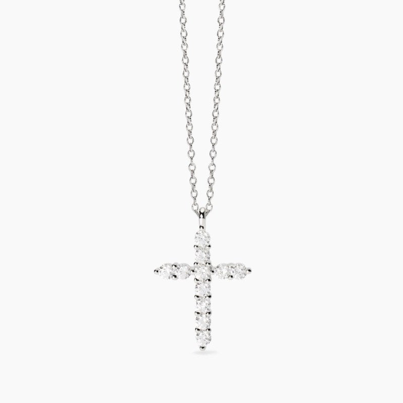 Collana da donna con pendente croce in zirconi Divina Mabina 553789