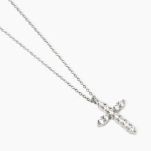 Load image into Gallery viewer, Collana da donna con pendente croce in zirconi Divina Mabina 553789
