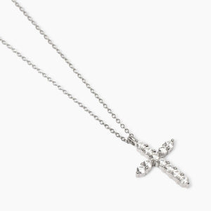 Collana da donna con pendente croce in zirconi Divina Mabina 553789