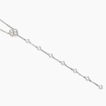 Carica l&#39;immagine nel visualizzatore di Gallery, Collana da donna in argento catena a Y con fiore Jasmine Mabina 553792
