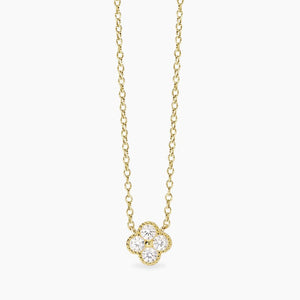 collana da donna con ciondolo fiore in zirconi jasmine Mabina 553793