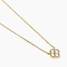 Carica l&#39;immagine nel visualizzatore di Gallery, collana da donna con ciondolo fiore in zirconi jasmine Mabina 553793
