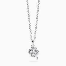 Carica l&#39;immagine nel visualizzatore di Gallery, Collana da donna in Argento Quadrifoglio con Diamanti Mabina 553809

