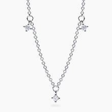 Cargar imagen en el visor de la galería, Collana da donna in Argento con Diamanti Mabina 553812
