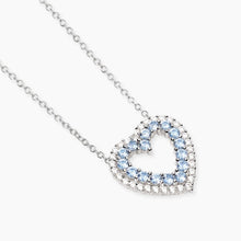 Carica l'immagine nel visualizzatore di Gallery, Collana da donna in argento con pendente a cuore REGINA DI CUORI Mabina 553817

