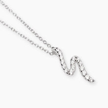 Carica l&#39;immagine nel visualizzatore di Gallery, Collana da donna in argento con zirconi SAETTA Mabina 553825
