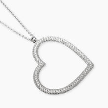 Cargar imagen en el visor de la galería, Collana da donna con cuore in zirconi VERA Mabina 553831
