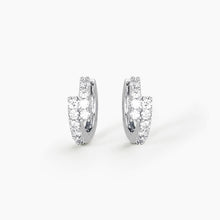 Carica l&#39;immagine nel visualizzatore di Gallery, Orecchini da donna in argento con zirconi EVERY DAY Mabina 563028
