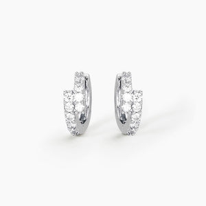 Orecchini da donna in argento con zirconi EVERY DAY Mabina 563028