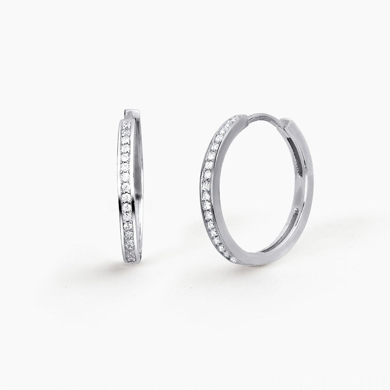 Orecchini da donna in argento LUMIÈRE Mabina 563221