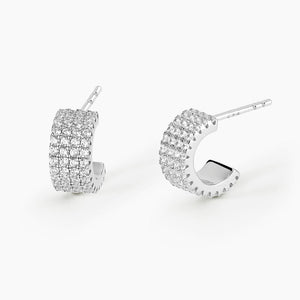 Orecchini da donna in argento MIDNIGHT Mabina 563437