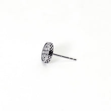 Load image into Gallery viewer, Single men&#39;s earring in silver with pavè MONOMANIA Mabina 563627
