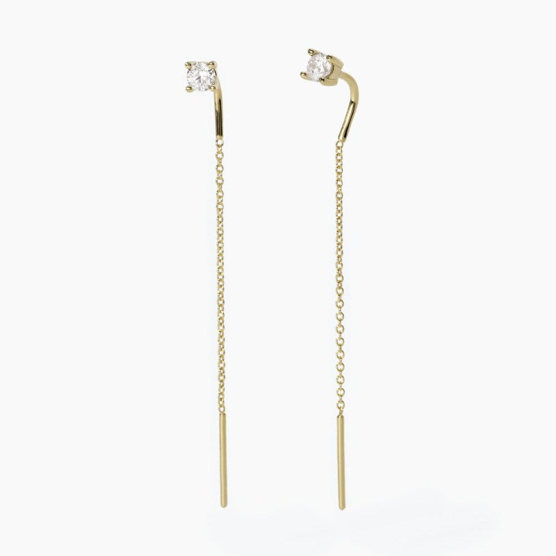 Orecchini pendenti da donna con punto luce SHINY Mabina 563671