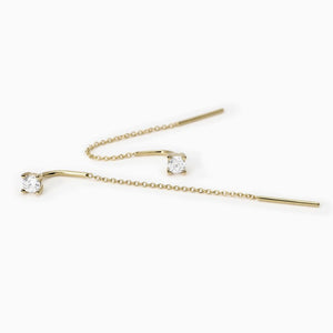 Orecchini pendenti da donna con punto luce SHINY Mabina 563671
