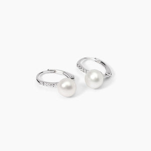 Orecchini da donna in argento con perle e zirconi INVITO A NOZZE Mabina 563726