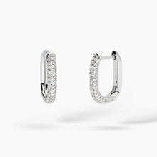 Carica l&#39;immagine nel visualizzatore di Gallery, Orecchini ovali da donna in argento COUTURE Mabina 563730

