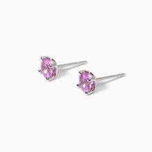 Carica l&#39;immagine nel visualizzatore di Gallery, Orecchini da donna in argento con tormaline sintetiche SHINY Mabina 563739
