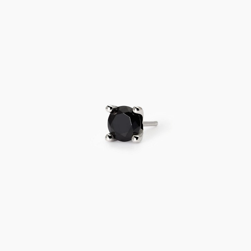 Orecchino da uomo con zircone nero PUNTO DI VISTA Mabina 563764
