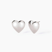 Carica l&#39;immagine nel visualizzatore di Gallery, Orecchini in argento a forma di cuore Don&#39;t Say Love Mabina 563831
