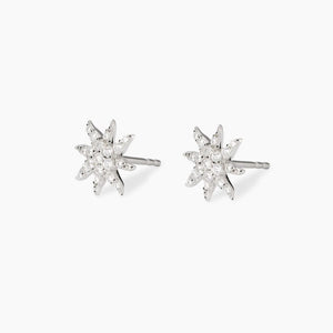 Orecchini da donna in argento a lobo simbolo sole Splendida Mabina 563858