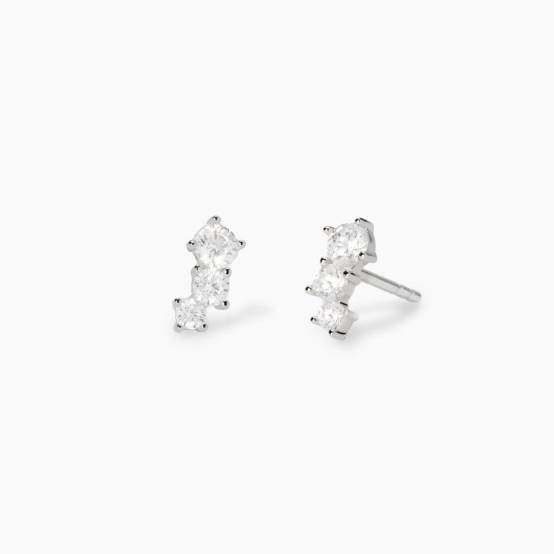 Orecchini da donna trilogy in argento con zirconi Little Joy Mabina 563880