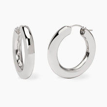 Carica l&#39;immagine nel visualizzatore di Gallery, Orecchini da donna in argento a cerchio in argento LIKE YOU Mabina 563917
