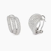 Carica l&#39;immagine nel visualizzatore di Gallery, Orecchini da donna in argento con zirconi SEI SPECIALE Mabina 563921
