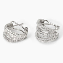 Carica l&#39;immagine nel visualizzatore di Gallery, Orecchini da donna in argento con zirconi SEI SPECIALE Mabina 563921
