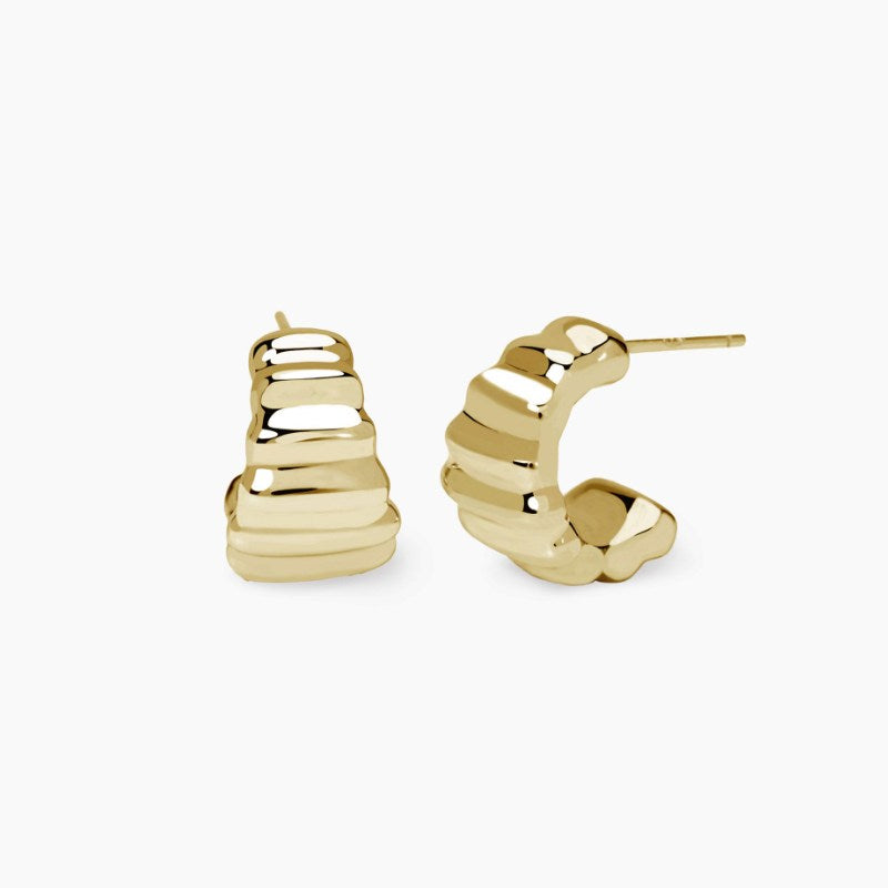 Orecchini da donna in argento dorato ONDE Mabina 563928