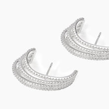 Cargar imagen en el visor de la galería, Orecchini da donna in argento e zirconi COLPO DI FULMINE Mabina 563937
