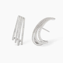 Cargar imagen en el visor de la galería, Orecchini da donna in argento e zirconi COLPO DI FULMINE Mabina 563937
