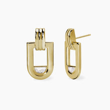 Carica l&#39;immagine nel visualizzatore di Gallery, Orecchini da donna in argento dorato ROMA Mabina 563946
