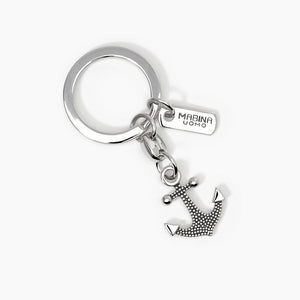 Key ring with anchor pendant NAVY RULE Mabina 583004