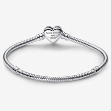 Carica l'immagine nel visualizzatore di Gallery, Bracciale con Chiusura Cuore Infinito Pietre Luminose
