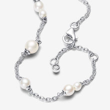 Cargar imagen en el visor de la galería, Bracciale Catena Con Perle d’Acqua Dolce Coltivate
