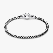Load image into Gallery viewer, Bracciale Intreccio Tessuto Nero
