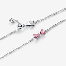 Carica l'immagine nel visualizzatore di Gallery, Bracciale Fiocco Luminoso Rosa
