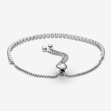 Load image into Gallery viewer, Bracciale tennis con chiusura regolabile
