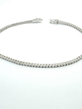 Load image into Gallery viewer, 18KT WHITE GOLD TENNIS
