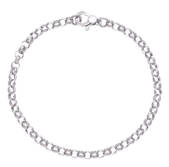 Pulsera de mujer en plata 925 Mini Rolò Giovanni Raspini 07155